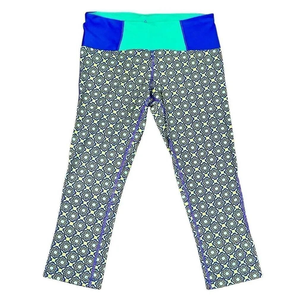 prAna Mandala Athletic Crop Yoga Leggings XS